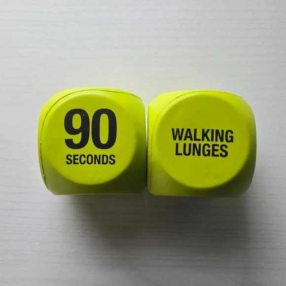 Workout Or Exercise Dice - Picture 1 of 4